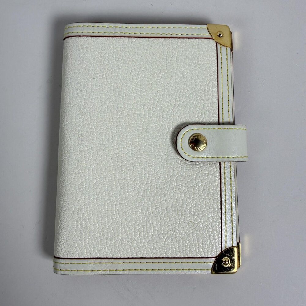 ACC0409 Louis Vuitton Suhali Leather Agenda PM Ring Planner
